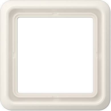 Jung 1fach Rahmen Abdeckung Creme-Weiß CD581W 1 St.