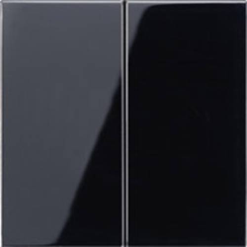 Jung 1fach Abdeckung Serienschalter, Serientaster Schwarz LS995SW 1 St.