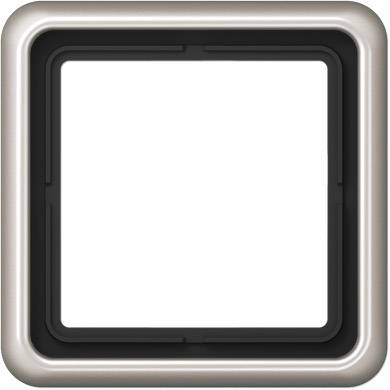 Jung 1fach Rahmen Abdeckung Platin CD581PT 1 St.