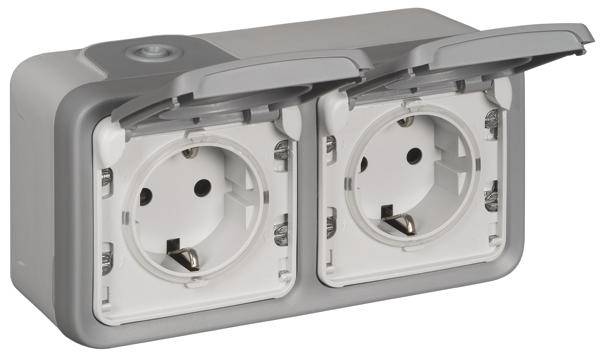 Legrand Steckdose Plexo Grau 069742 1 St.