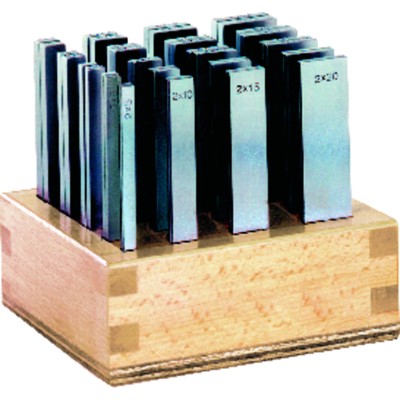 FORMAT - Parallelunterlage-Set P L 125mm im Holzständer