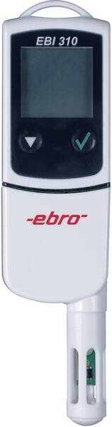 ebro 1340-6336 EBI 310 TH Multi-Datenlogger Messgröße Temperatur, Luftfeuchtigkeit -30 bis 75 °C 0 bis 100 % rF