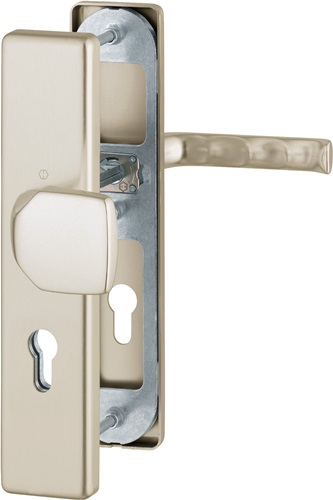 HOPPE Schutzgarnitur London 61G/2221/2210/113 Alu.F2 72mm 42-47mm - 3673201