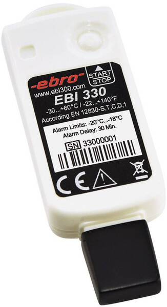 ebro 1340-6332 EBI 330-T30 Temperatur-Datenlogger Messgröße Temperatur -30 bis 60 °C