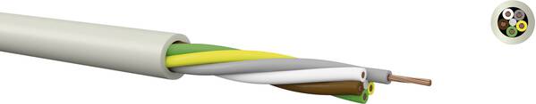 Kabeltronik LiYY Steuerleitung 6 x 0.75 mm² Grau 10607500 Meterware