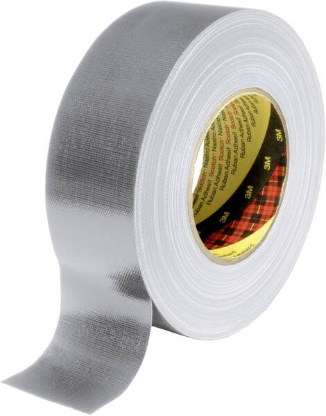 3M 389SI50 Gewebeklebeband 389 Silber (L x B) 50 m x 50 mm 1 St.