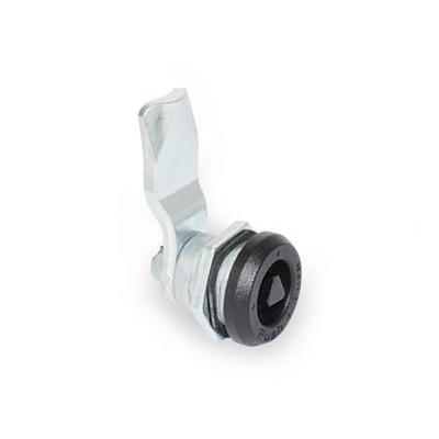 Ganter Norm® - 115.9-DK-28-SW Verriegelungen mit Sicherheitsfunktion, mit Steckschlüssel, nicht abschließbar