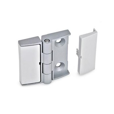Ganter Norm® - 238-50-50-NJ-SR Scharniere, justierbar, Zink-Druckguss