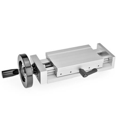 Ganter Norm® - 900-80-170-50-H-2 Verstellschlitten, Aluminium