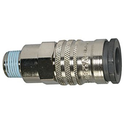 RIEGLER® - Schnellverschlusskupplung NW 10, hoher Durchfluss, R 3/8" A