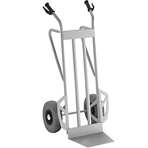 Profi-Sackkarre 200, Tragfähigkeit 350 kg, HxBxT 1100 x 620 x 585 mm, Polyurethan-Reifen.