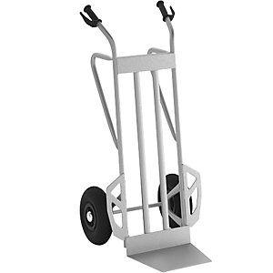 Profi-Sackkarre 200, Tragfähigkeit 350 kg, HxBxT 1100 x 620 x 585 mm, Luftbereifung.
