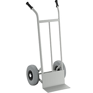 Profi-Sackkarre NST100, Tragfähigkeit 200 kg, Polyurethan-Reifen 260 x 85 mm.
