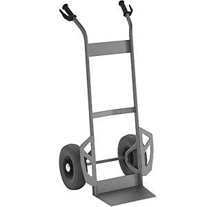 Profi-Sackkarre NST150, Tragfähigkeit 280 kg, Polyurethan-Reifen 260 x 85 mm.