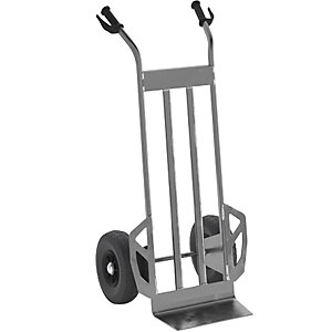 Profi-Sackkarre NST200, Aluminium, Polyurethan-Reifen 260 x 85 mm.