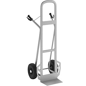 Profi-Sackkarre NST300, Stahl, pulverbeschichtet, Luftbereifung 260 x 85 mm.