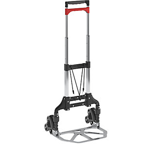 Klappbare Treppen-Sackkarre, Schaufel-BxT 390 x 270 mm, Tragfähigkeit 60 kg.