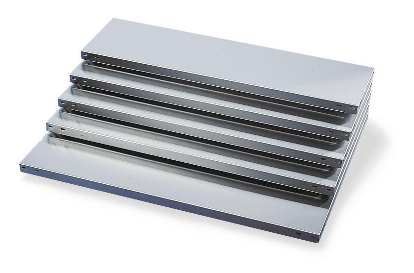 hofe Fachboden für Lagerregal, Breite x Tiefe 1000 x 300 mm, mit korrosionsschützender Zinkbeschichtung