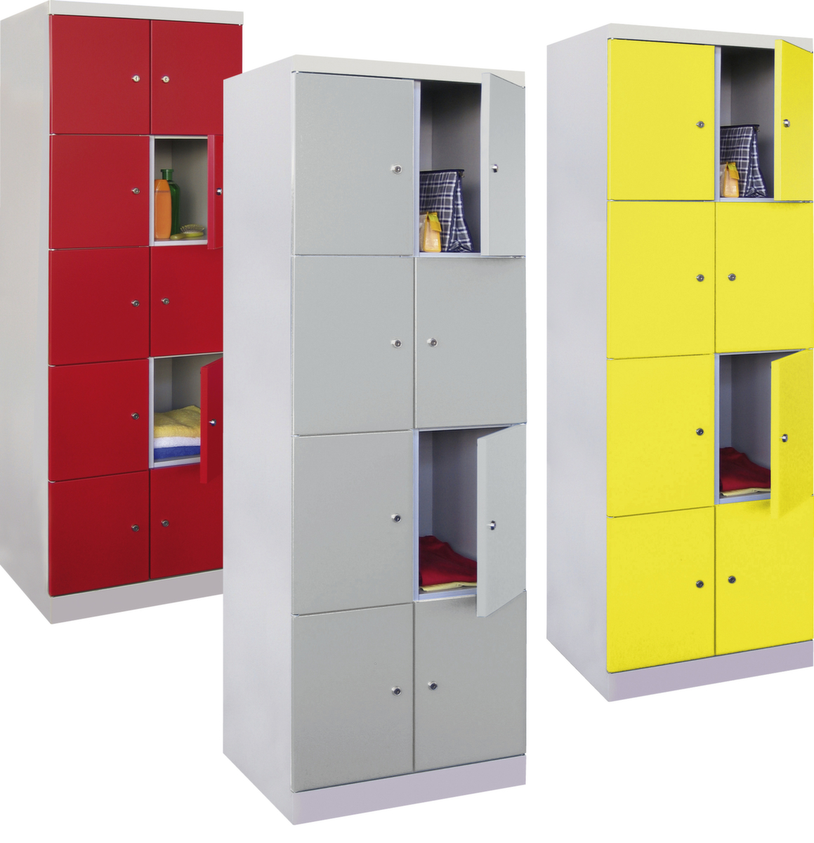 PAVOY Schließfachschrank Basis Plus, 10 Fächer