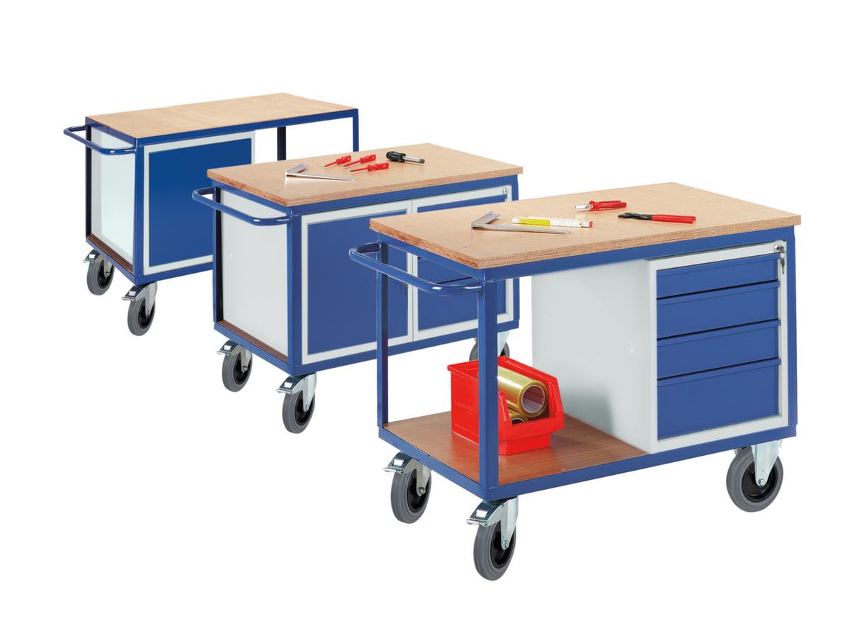 Rollcart Schrankwagen, Traglast 600 kg, Ladefläche 1200 x 800 mm