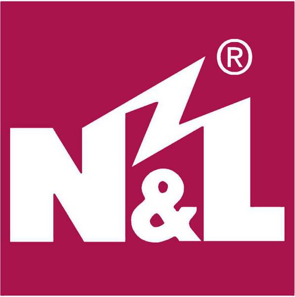 N & L 16047 Schalter/Steckdosen Kombination Komplett Aufputz Hellgrau 1 St.